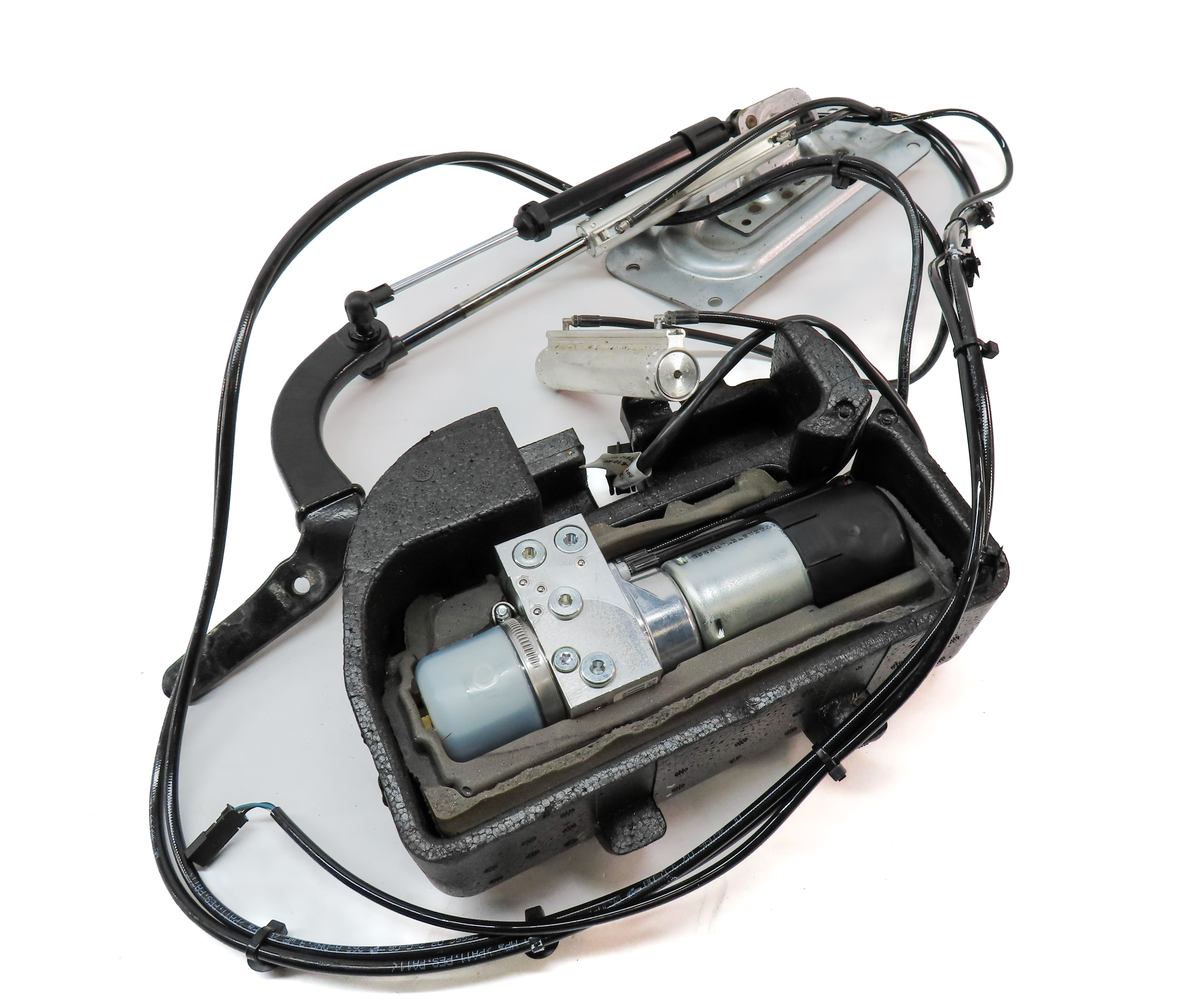 07-09 GL320 GL450 GL550 (X164) REAR HATCH CARGO TRUNK DOOR HYDRAULIC PUMP w/ RAM — exact item pictured